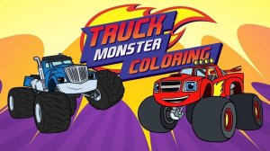 Coloring Fun with Trucks