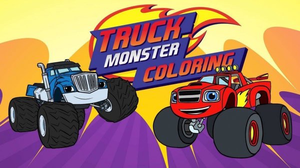 Coloring Fun with Trucks