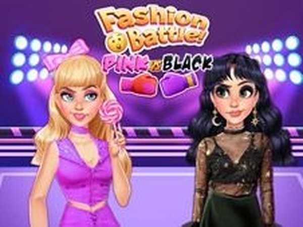 Pink and Black Fashion Studio