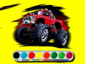 Creative Vehicle Coloring Adventure