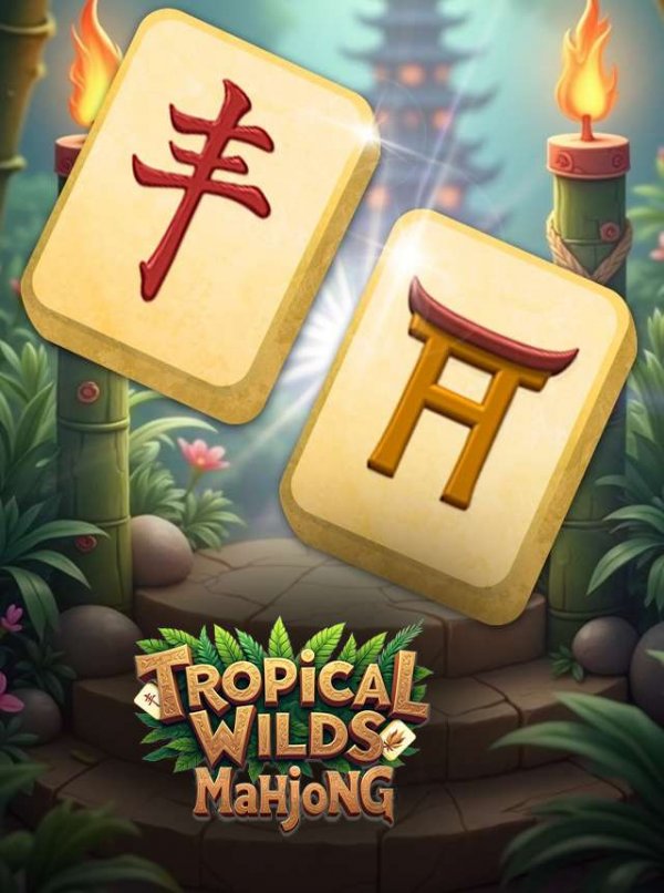 Tropical Wilds Mahjong Puzzle
