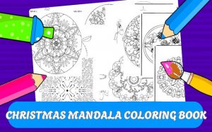 Christmas Mandala Coloring Book Online Game