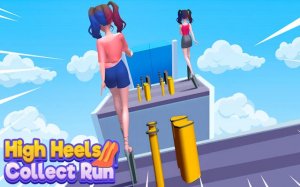 High Heels Collect Run - Fashion Runner Game