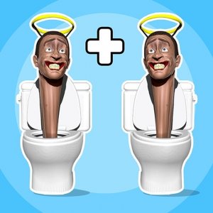 Merge Toilet Battle Puzzle