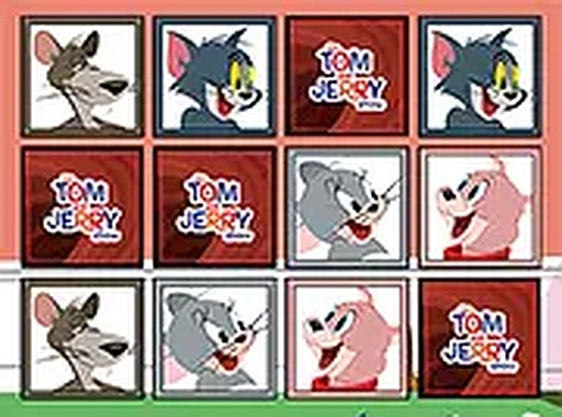 Tom and Jerry: Matching Pairs Memory Puzzle Game