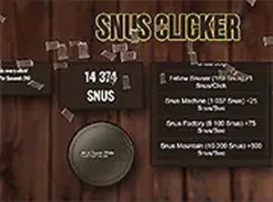 SNUS Clicker Idle Game