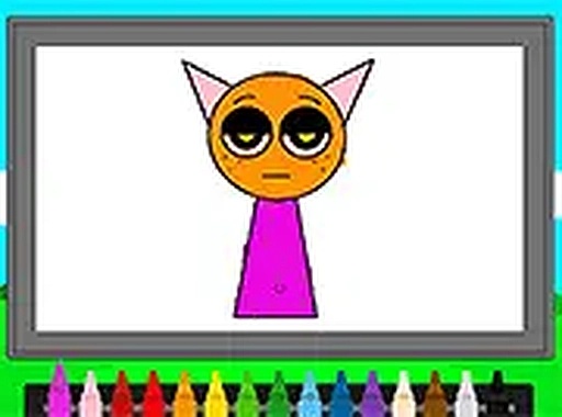 Sprunki Coloring Book Online Game