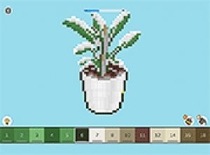 Coloring by Numbers: Pixel Rooms Puzzle Game Online