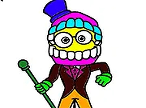 Digital Circus Click and Paint Online Coloring Game