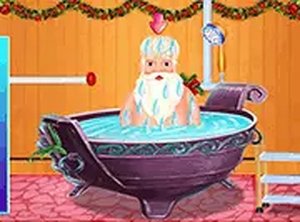 Santa Claus Christmas Preparation Dress Up Game