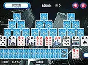 Skyscraper Solitaire Tripeaks Game