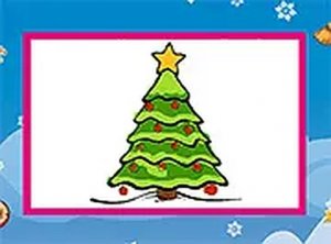 Coloring Christmas Tree Online Game