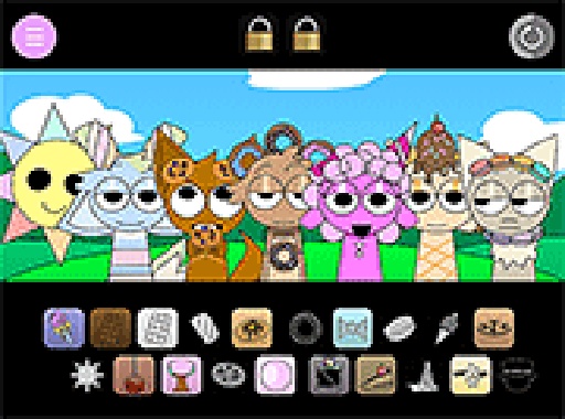 Sprunki Dessert Sweetness Music Game Online