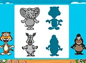 Zoo Zoom Shapes Puzzle Game