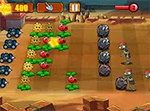Angry Plants Online Strategy Game