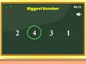 Tap the Biggest Number Online Game