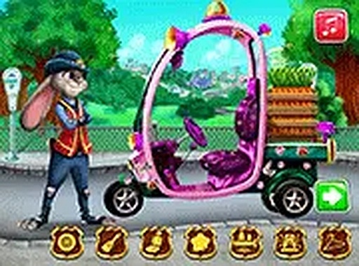 Officer Bunny's Auto Workshop