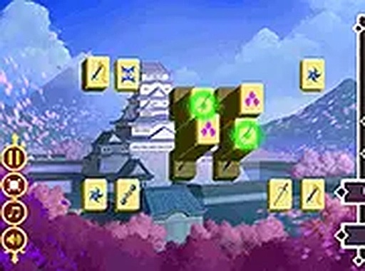 Japan Castle Mahjong Online Puzzle Game