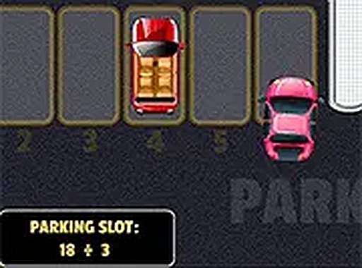 Math Parking Division Puzzle Game Online