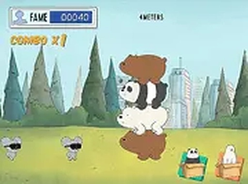 We Bare Bears: Impawsible Fame Stacking Puzzle Game